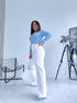 "WHITE BOSS" denim jeans HM6166-2